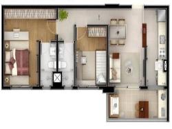 #021 - Apartamento para Venda em Guarulhos - SP - 2